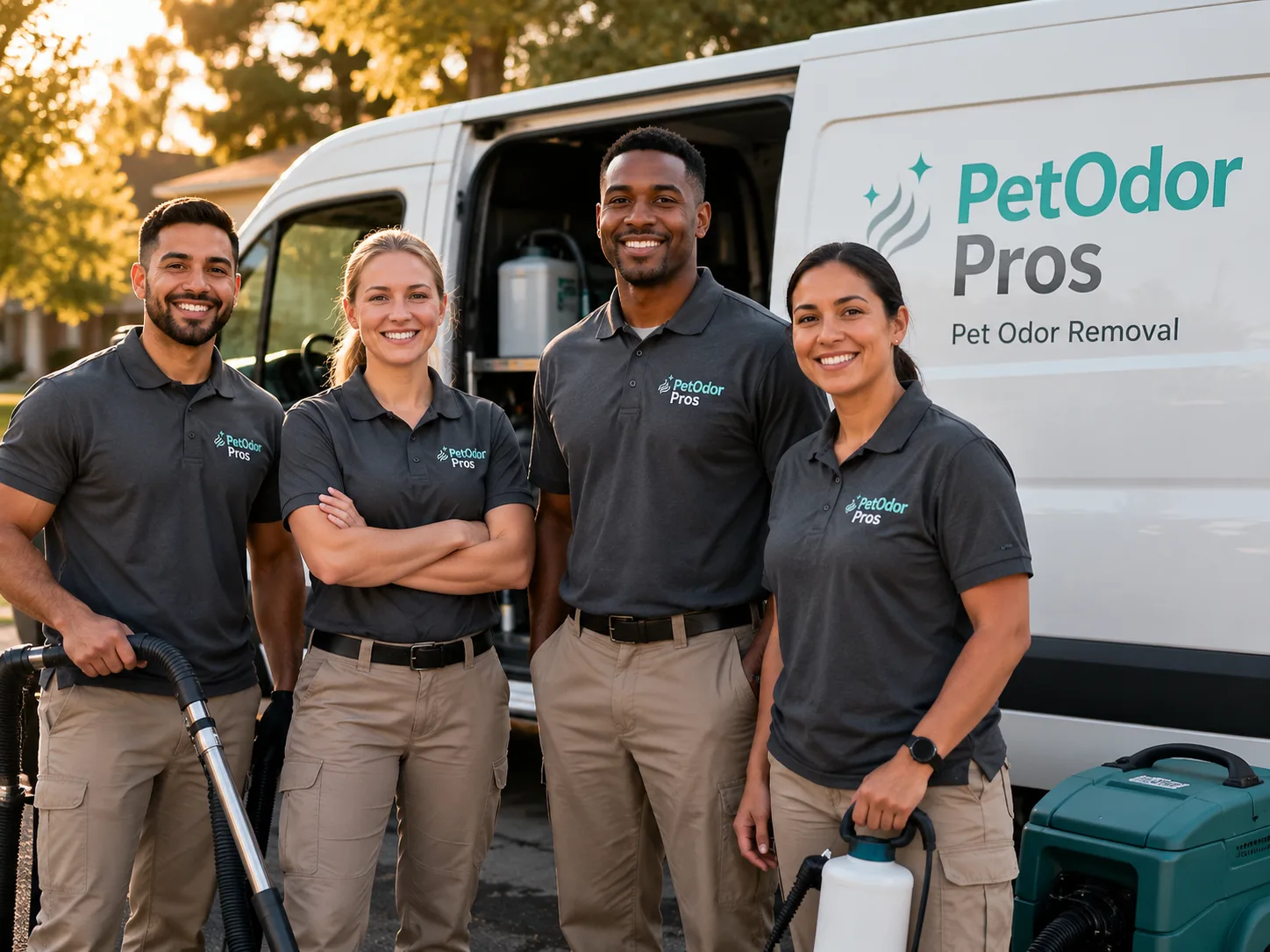 Pet Odor Removal team serving Grand Blanc, MI